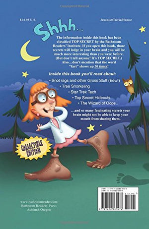 Uncle John's Top Secret Bathroom Reader For Kids Only! Collectible Edition,Used