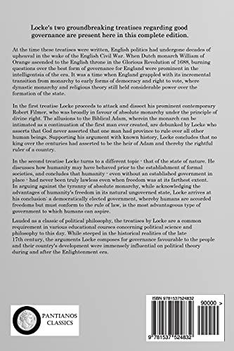 The First & Second Treatises of Government,New