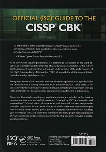 Official (ISC)2 Guide to the CISSP CBK ((ISC)2 Press),Used