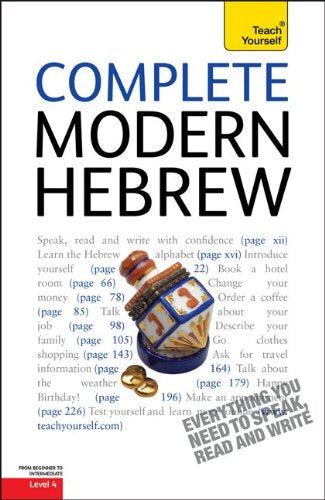 Complete Modern Hebrew: A Teach Yourself Guide (Teach Yourself Language),Used