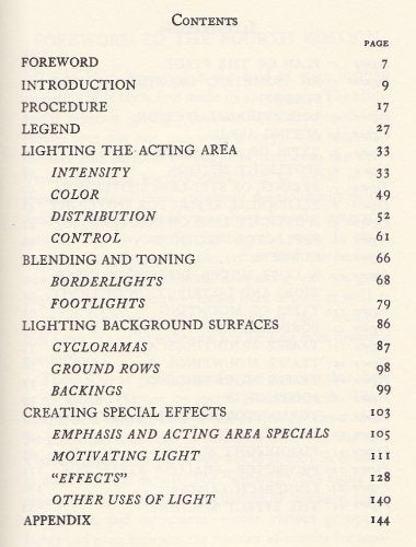 A Method of Lighting the Stage,Used