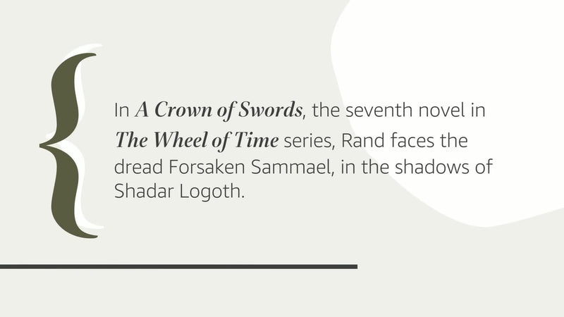 A Crown Of Swords (The Wheel Of Time, Book 7) (Wheel Of Time, 7),New