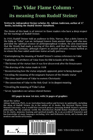 The Vidar FlameColumn: Its Meaning From Rudolf Steiner,Used