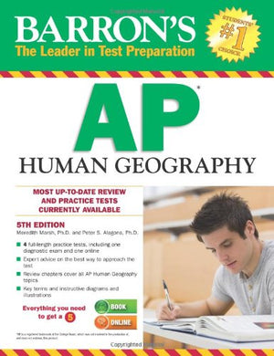 Barron's AP Human Geography,Used