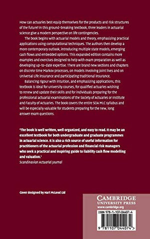 Actuarial Mathematics For Life Contingent Risks (International Series On Actuarial Science)