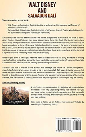 Walt Disney and Salvador Dal: A Captivating Guide to the Individual Lives of an American Animator and a Spanish Surrealist Pai,Used