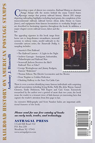 Railroad History on American Postage Stamps,Used