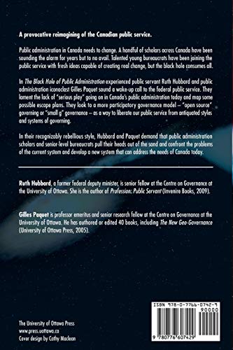 The Black Hole of Public Administration (Governance Series),Used