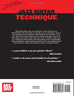 Jazz Guitar Technique: Breaking The Skill Barrier,New