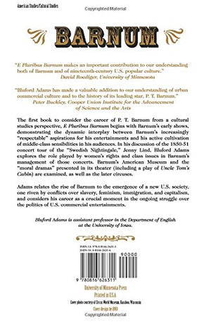 E Pluribus Barnum: The Great Showman And The Making Of U.S. Popular Culture,Used