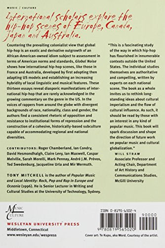 Global Noise: Rap and Hip Hop Outside the USA (Music / Culture),New