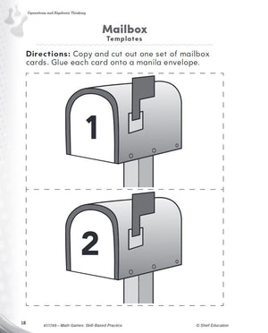 Math Games: SkillBased Practice for First Grade,Used