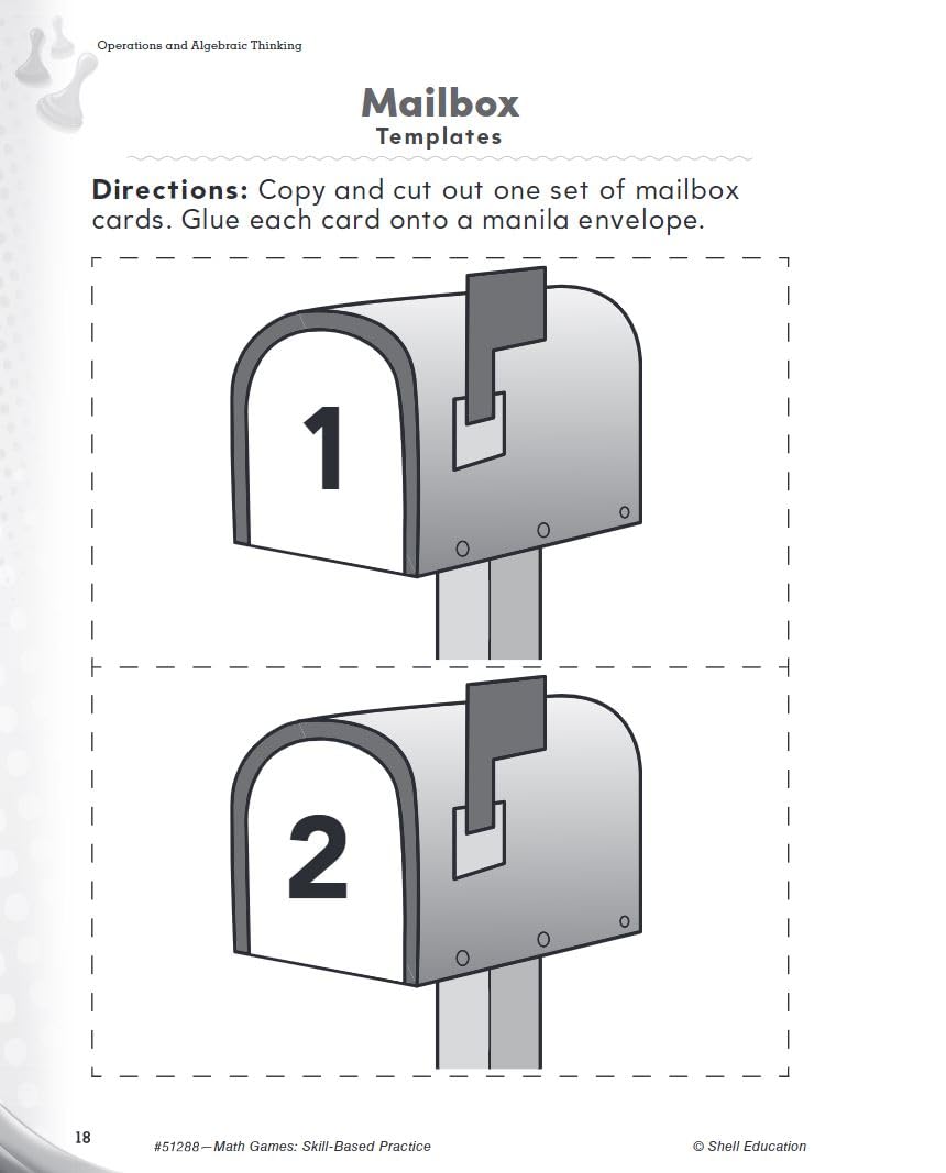 Math Games: SkillBased Practice for First Grade,Used