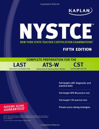 Kaplan NYSTCE: Complete Preparation for the LAST, ATSW & CST,Used