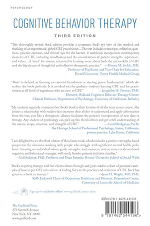 Cognitive Behavior Therapy: Basics and Beyond,Used