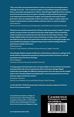 The Quest for Good Governance: How Societies Develop Control of Corruption,Used