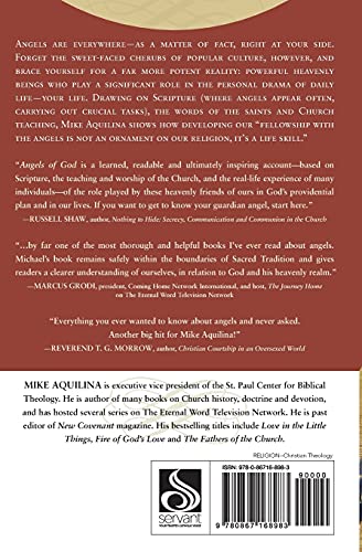 Angels of God: The Bible, the Church and the Heavenly Hosts,Used