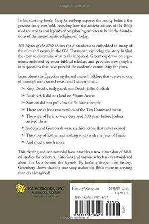 101 Myths Of The Bible: How Ancient Scribes Invented Biblical History