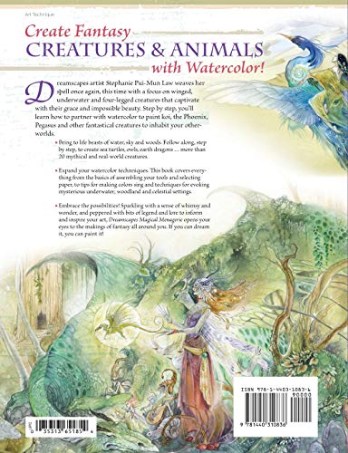Dreamscapes Magical Menagerie: Creating Fantasy Creatures And Animals With Watercolor
