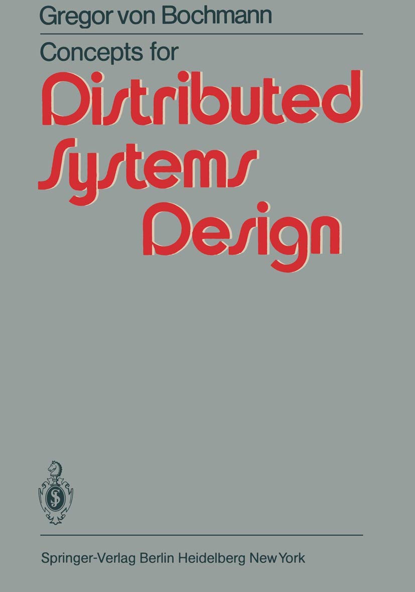 Concepts for Distributed Systems Design,Used