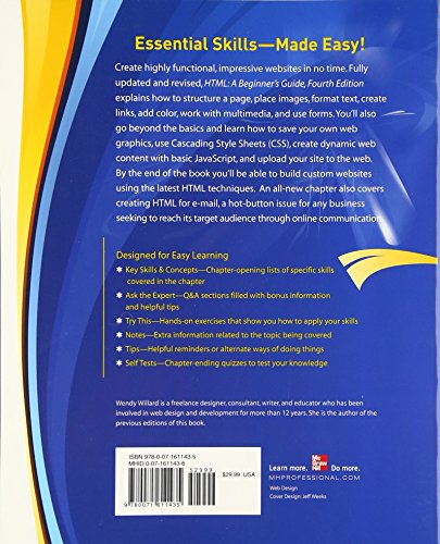 HTML A Beginners Guide,Used