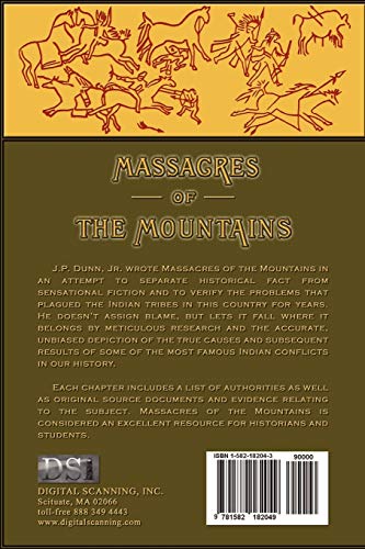 Massacres of the Mountains (Volume 2 of 2),Used