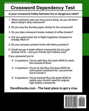 Not Your Typical LargePrint Crosswords #2  Golf: From Tee to Green,Used