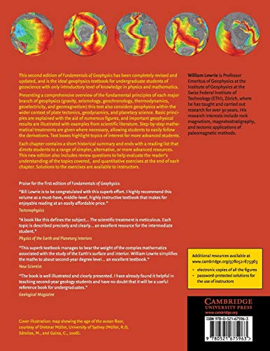 Fundamentals of Geophysics,New