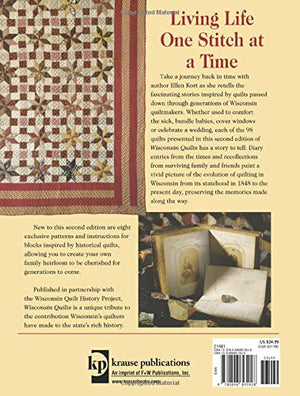 Wisconsin Quilts: History In The Stitches,Used
