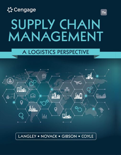 Supply Chain Management: A Logistics Perspective,Used