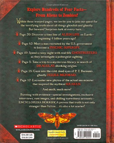 Encyclopedia Horrifica: The Terrifying TRUTH! About Vampires, Ghosts, Monsters, and More,Used