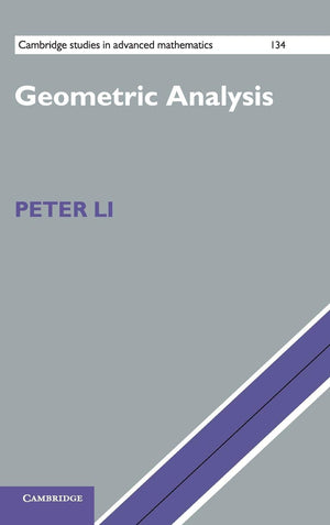 Geometric Analysis (Cambridge Studies in Advanced Mathematics, Series Number 134),Used
