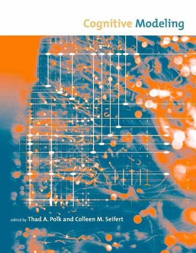 Cognitive Modeling (Bradford Books),Used