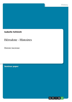 Hrodote  Histoires: Histoire Ancienne (French Edition),Used