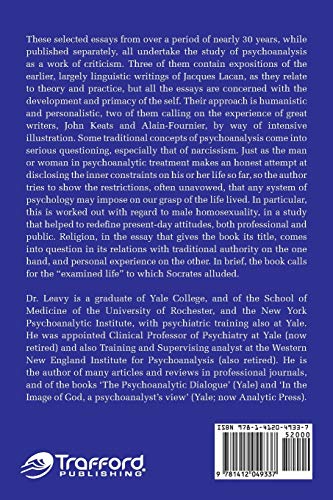 Questioning Authority: Essays in Psychoanalysis,Used