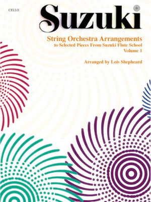 String Orchestra Arrangements to Selected Pieces from Suzuki Flute School, Vol 1: Cello,Used