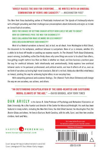 The Honest Truth About Dishonesty: How We Lie to EveryoneEspecially Ourselves,New
