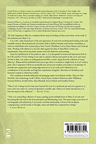 The Salt Companion to Mina Loy,Used