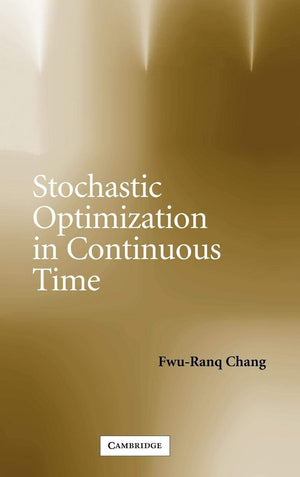 Stochastic Optimization in Continuous Time,Used