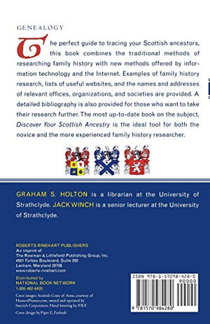Discover Your Scottish Ancestry: Internet and Traditional Resources,Used