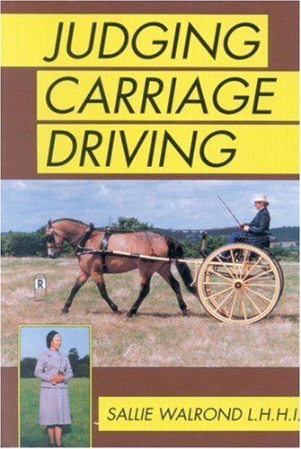 Judging Carriage Driving,Used