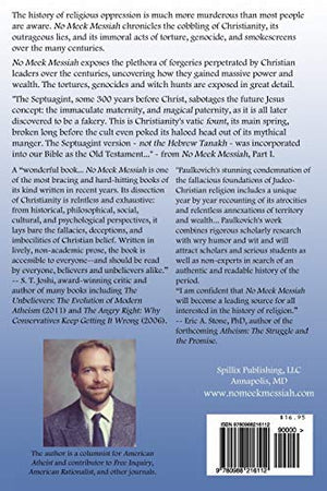 No Meek Messiah: Christianity's Lies, Laws and Legacy,Used