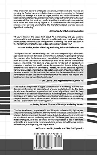 Introduction to Algorithmic Marketing: Artificial Intelligence for Marketing Operations,New