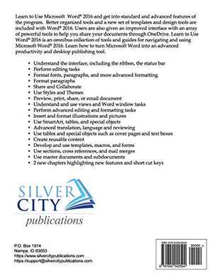Learn to Use Microsoft Word 2016 (Technical Skill Builder Series),Used