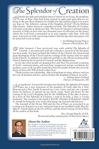The Splendor of Creation: The Triumph of the Divine Will on Earth and the Era of Peace in the Writings of the Church Fathers, Do,Used