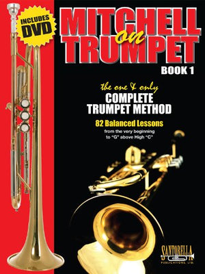 Mitchell On Trumpet * Book 1 * Now With Qr Code & Dvd