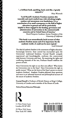 Academic Freedom,Used
