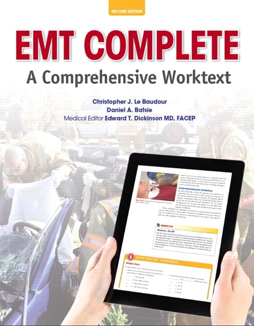 EMT Complete: A Comprehensive Worktext,Used
