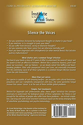 Silence the Voices: Discovering the Biology of Mind Chatter (Peak States Therapy),Used