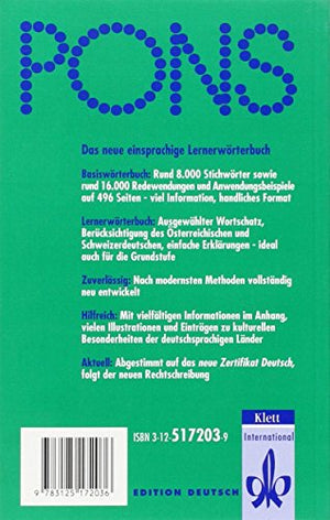 Pons Basisworterbuch,Used